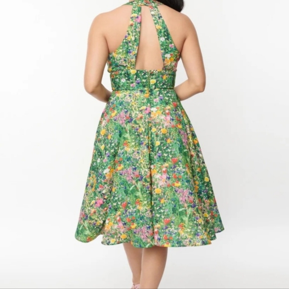 Unique Vintage meadow floral-L - Picture 2 of 9